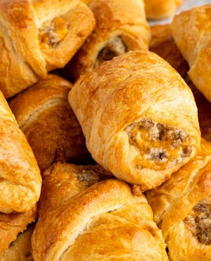 Sausage Cream Cheese Crescent Rolls