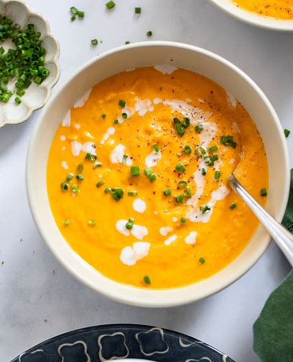 Roasted Sweet Potato Soup