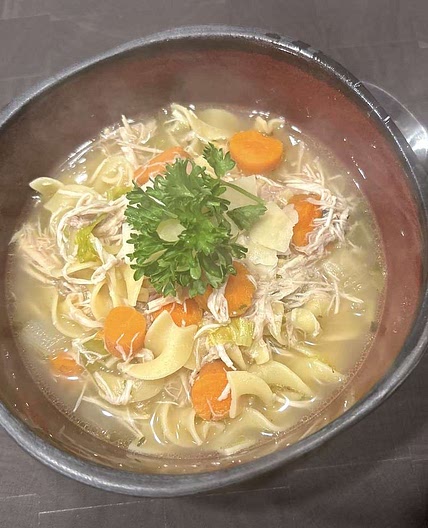 Chicken Noodle Soup with Sherry