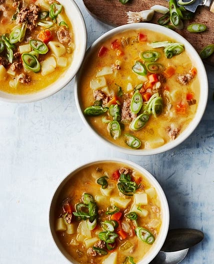Cheeseburger Soup