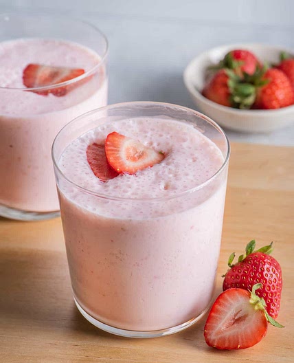 Strawberry Protein Smoothie