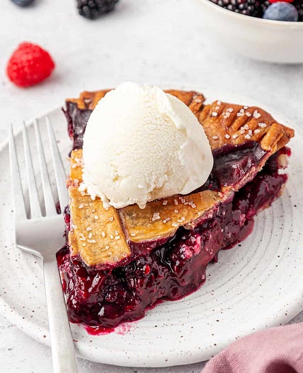 Triple Berry Pie Recipe