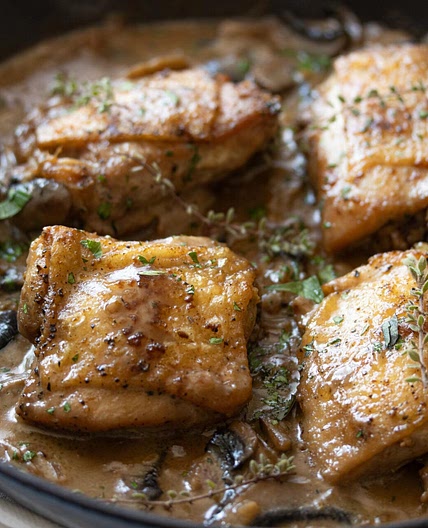 Bacon Chicken Thighs