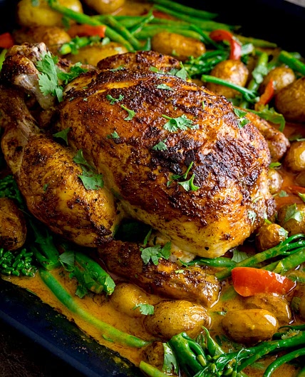 Curry Roast Chicken