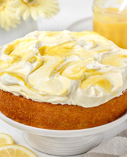 Lemon Curd Cake