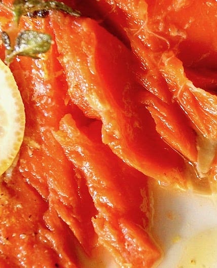 Olive Oil Poached Salmon
