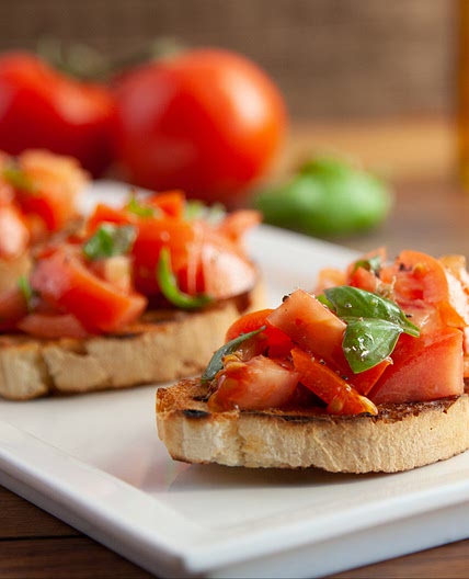 Tomato bruschetta