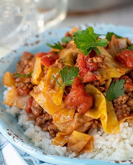 Unstuffed Cabbage Rolls