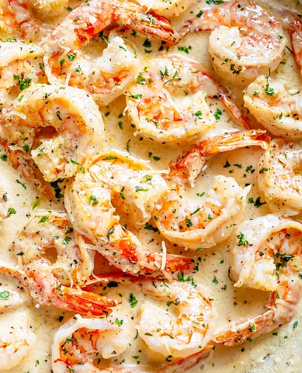 Creamy Garlic Shrimp