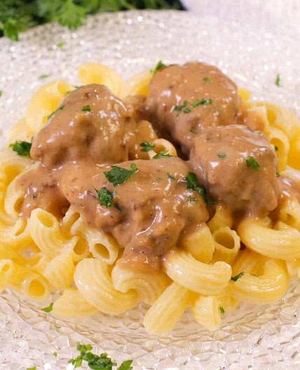 Swedish Meatballs For One