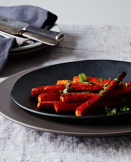 Pomegranate-Roasted Carrots