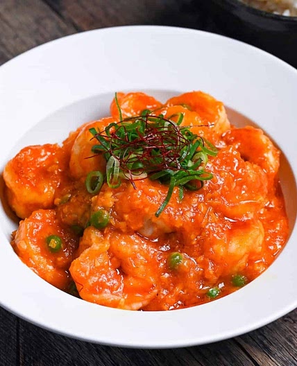Ebi Chili (Japanese Shrimp in Chili Sauce)