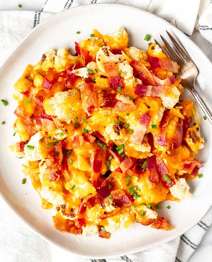 Loaded Cauliflower Bites