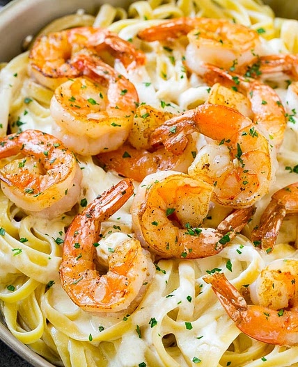 Shrimp Alfredo