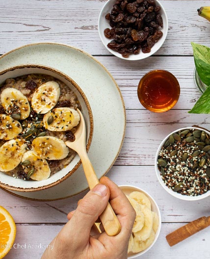 Oat & Chia Seed Protein Porridge