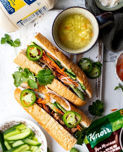 30-Minute Lemongrass Chicken Banh Mi