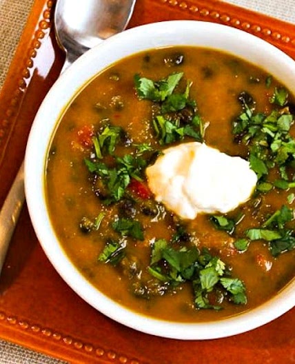 Butternut Squash Black Bean Soup