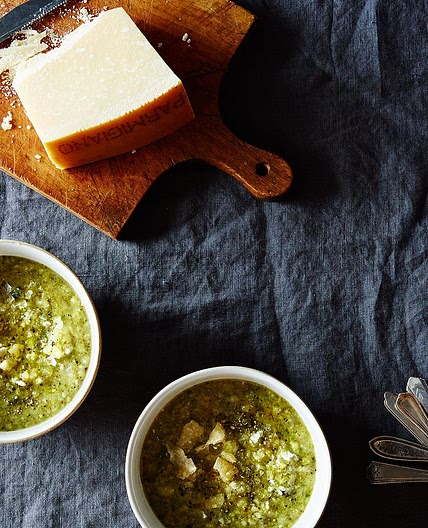 Melissa Clark's Seared Broccoli & Potato Soup