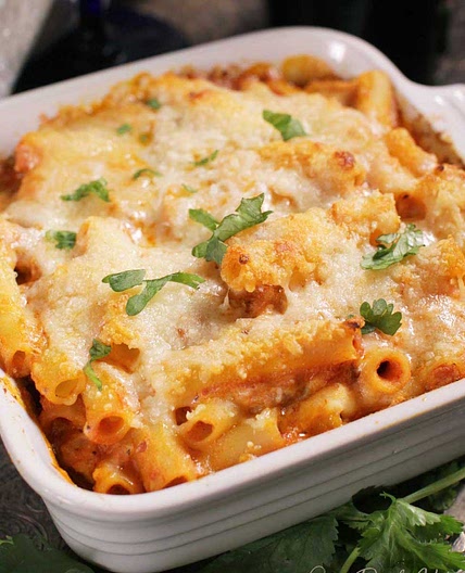 Baked Ziti For One