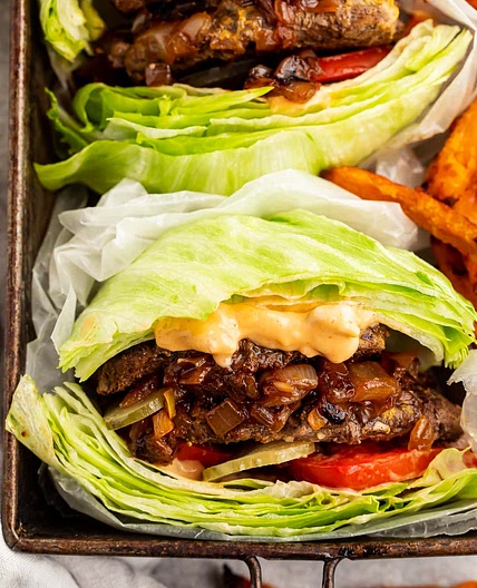 Whole30 Burgers - Burger Joint Style (Paleo, Low Carb)