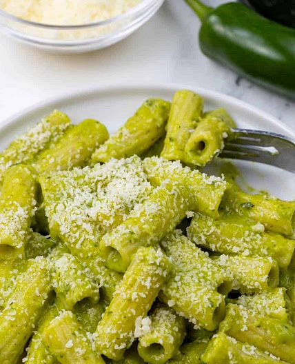 Creamy Poblano Pasta