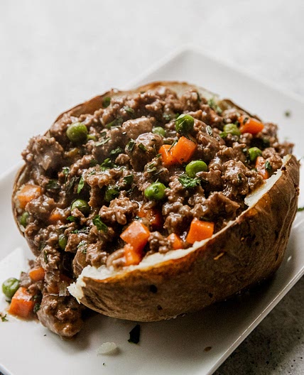 Shepherd's Pie Baked Potato