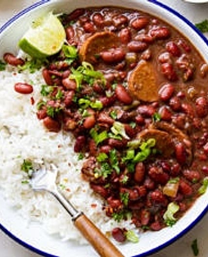 INSTANT POT RED BEAN AND RICE