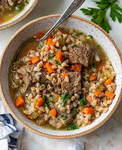 Beef Barley Soup Recipe