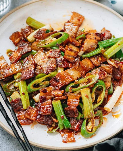 Twice Cooked Pork (回锅肉)