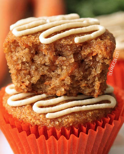 Almond Flour Carrot Muffins
