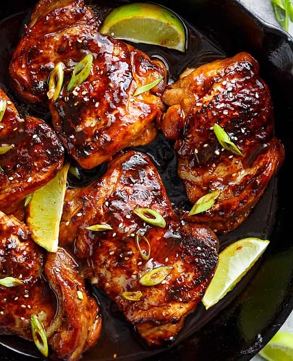 Honey Garlic Sriracha Chicken