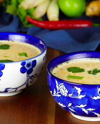Instant Pot Thai Coconut Soup (Tom Kha Gai)