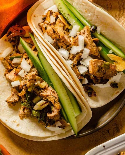 Tacos Arabes (Marinated Pork Tacos)