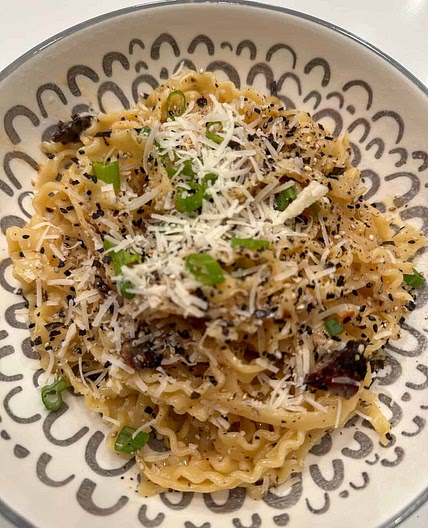 Spicy Miso Carbonara