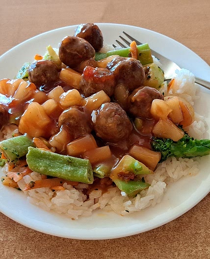 Meatballs for Italian (Spaghetti), Chinese (Sweet and Sour) or Swedish Meatballs.