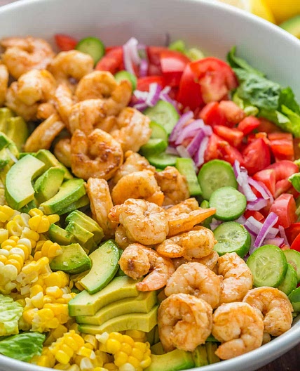 Shrimp Cobb Salad Recipe