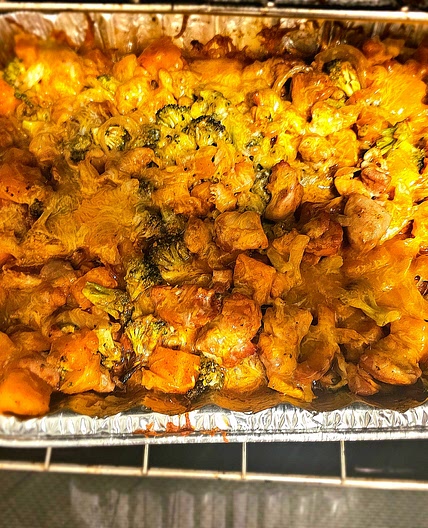 Butternut Squash and Chicken Enchilada Casserole