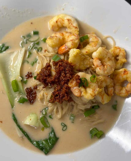 Thai-Inspired Shrimp Coconut Noodle Soup