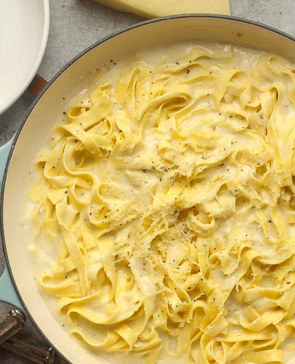 Skinny Fettuccine Alfredo