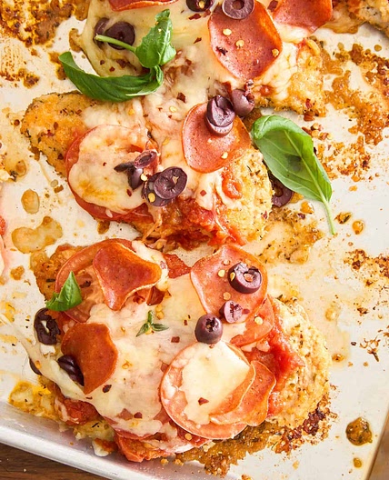 Pizza Baked Chicken