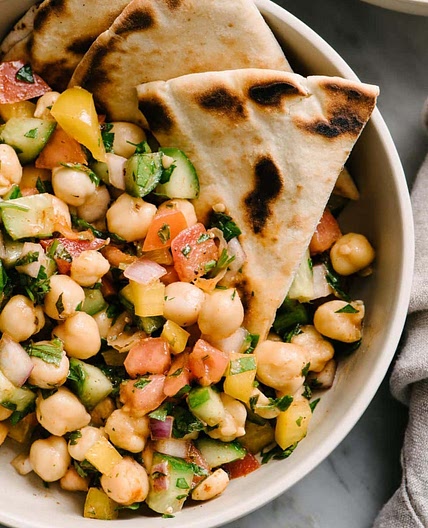 Mediterranean Chickpea Salad