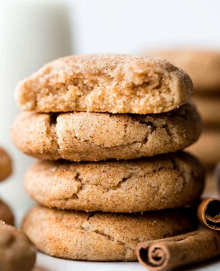 Soft & Thick Snickerdoodles
