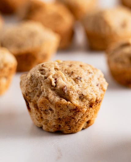 Mini Banana Bread Muffins