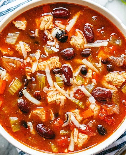 Instant Pot Chicken Chili Soup