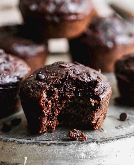 Skinny Chocolate Muffins
