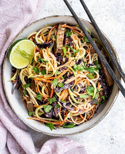 Zucchini Noodle Salad