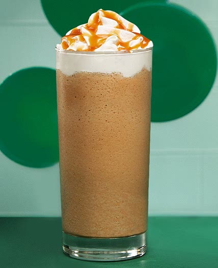 Caramel Frozen Blended Coffee