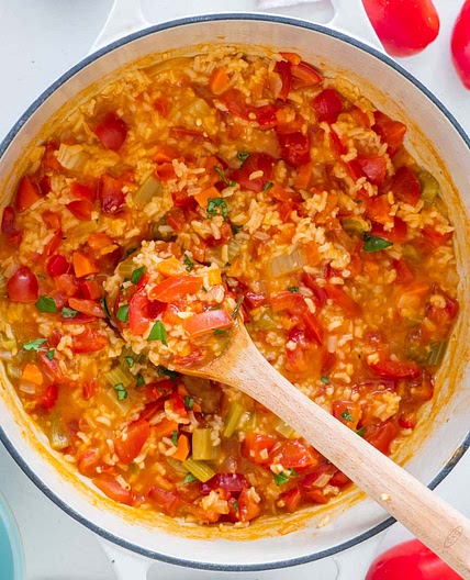 Tomato Rice Soup