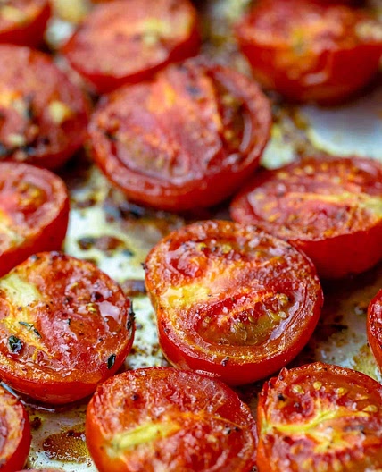 Quick Oven Roasted Tomatoes Recipe