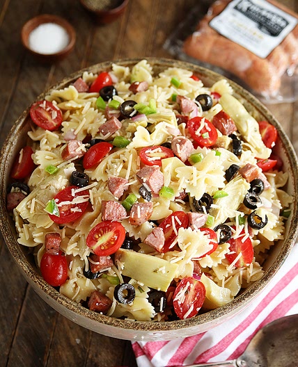 Kitchen Sink Pasta Salad